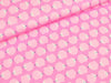 Baumwolljersey Wildflower Medow Igel rosa-pink