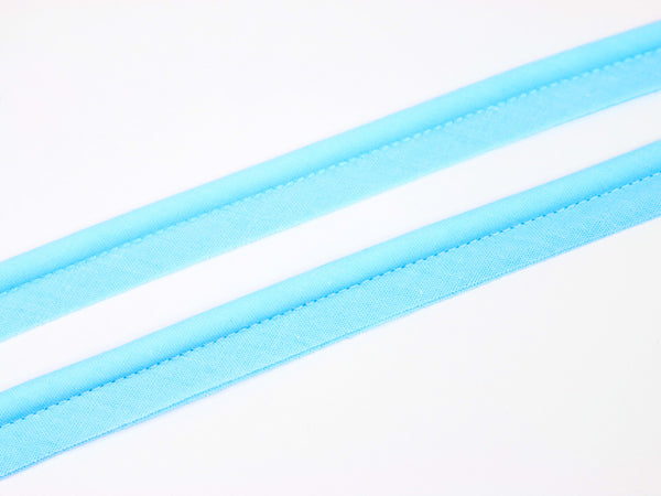 1m Paspelband uni hellblau 18mm breit