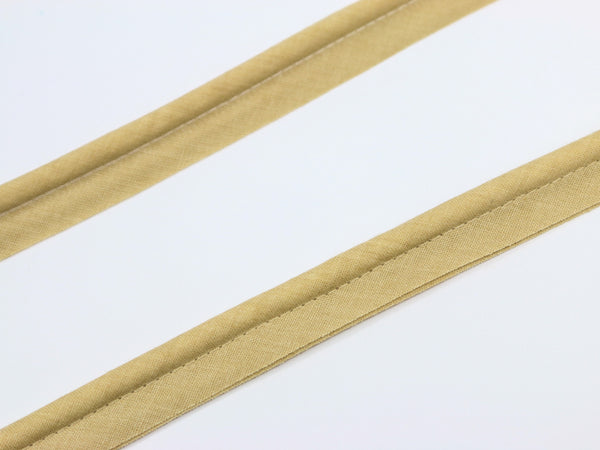 1m Paspelband uni beige 18mm breit