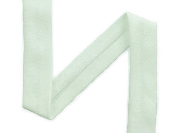 1m Jersey-Schrägband Farbe ecru uni