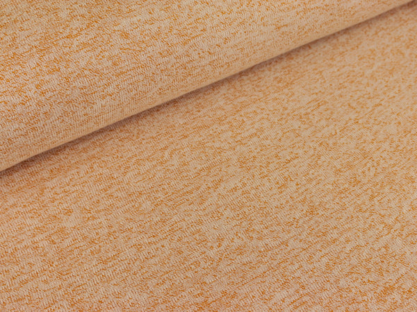 Strickstoff Lotte pfirsich meliert innen angeraut