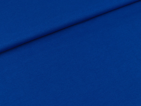 Baumwolljersey Gitte uni royalblau