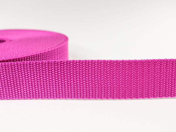 1m Gurtband 3cm breit uni pink