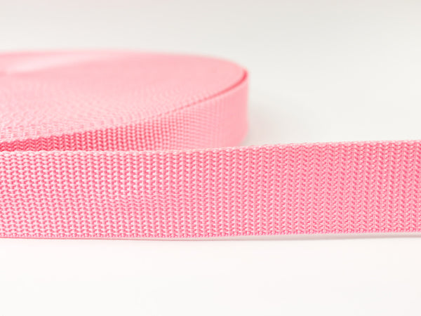 1m Gurtband 3cm breit uni rosa