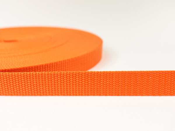 1m Gurtband 2cm breit uni orange
