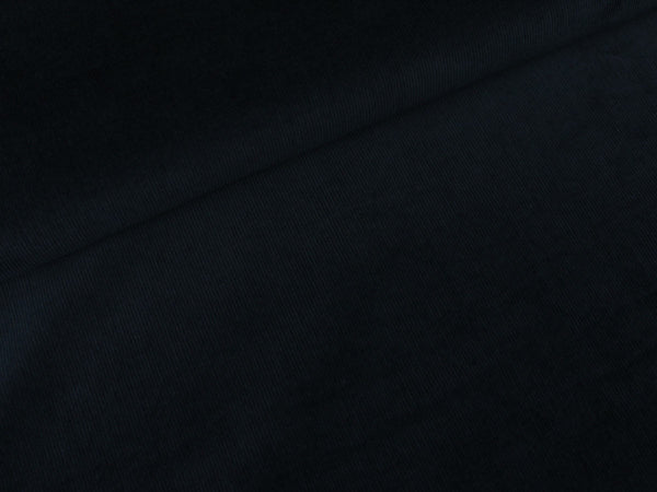 Feincord Gaby dunkelblau uni