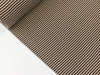 Bündchenware Andre braun-beige gestreift