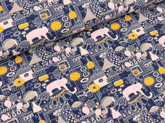 Mädchen und Elefant