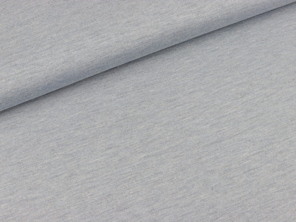 Sommersweat Dolly hellblau meliert