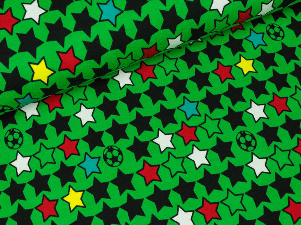 Baumwolljersey BE A CHAMPION COOL KICKERS grün