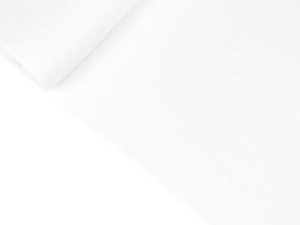 Glatte Bündchenware Heike weiß