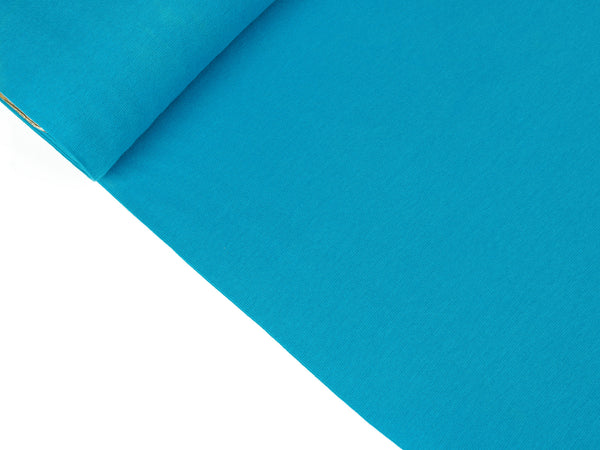 Glatte Bündchenware Heike dunkles türkis