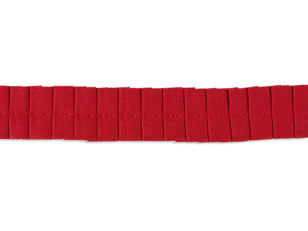 Plissee Band - rot 1m