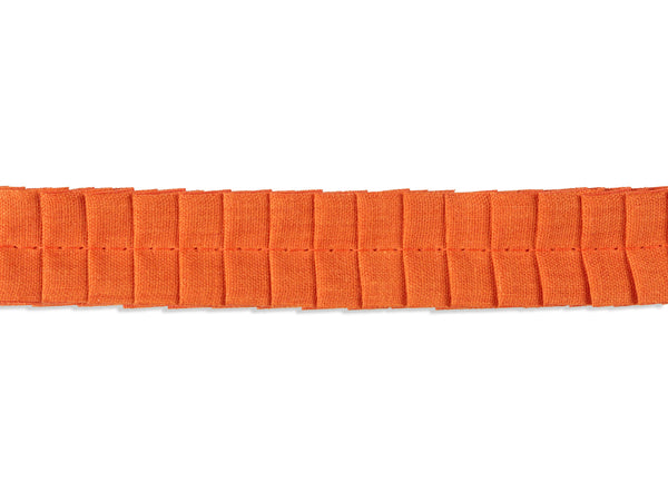 Plissee Band - orange 1m