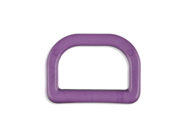 D-Ring lila transparent 30mm