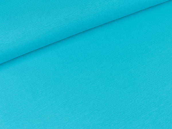 Leichter Sweat Maike türkis uni