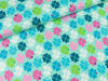 Baumwolljersey Klee by Graziela mint-bunt