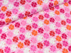 Baumwolljersey Klee by Graziela pink-orange
