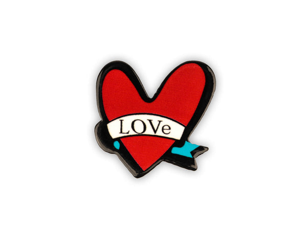 1 Stück Pin Herz Love