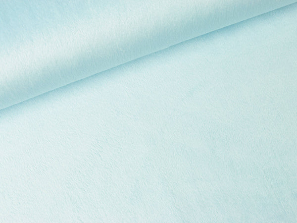Minky Fleece babyblau uni