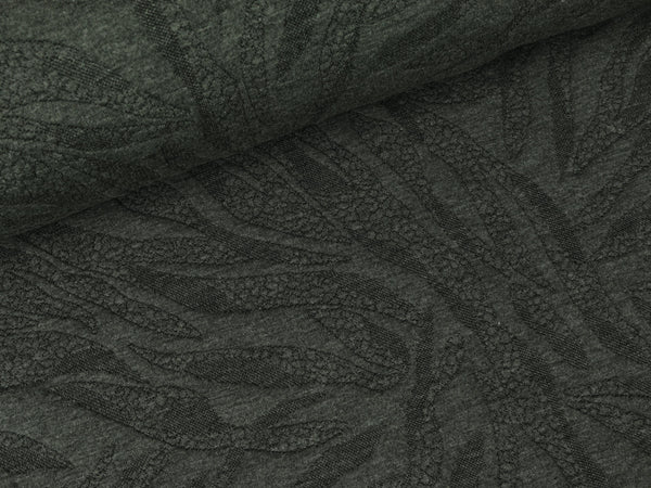 Jacquardjersey Marsa dunkelgrau