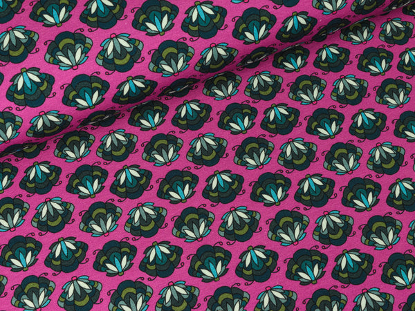 Baumwolljersey Donna Elisa pink by Lila Lotta