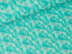 Baumwolljersey Cloudy Apples by Bienvenido Colorido & Jolly-Cherry by Jolijou