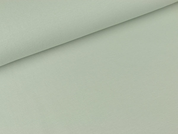 Baumwollsweat Raika hellgrau uni