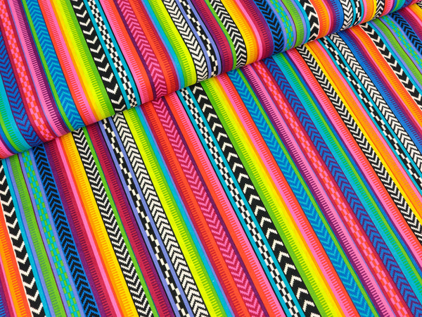 Baumwollstoff A Spark of Happiness Trichi Arrow bunt