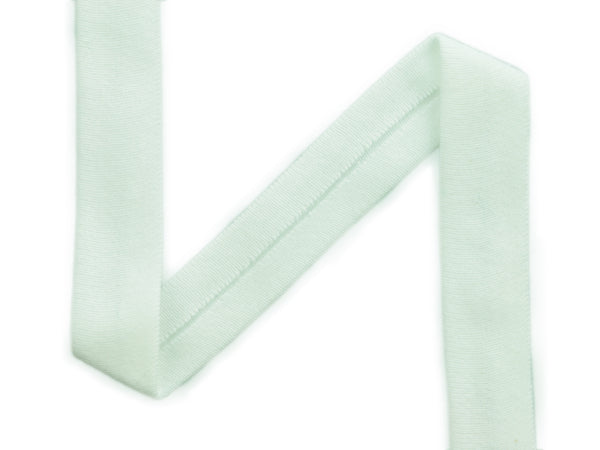 1m Jersey-Schrägband Farbe gebrochenes weiß uni