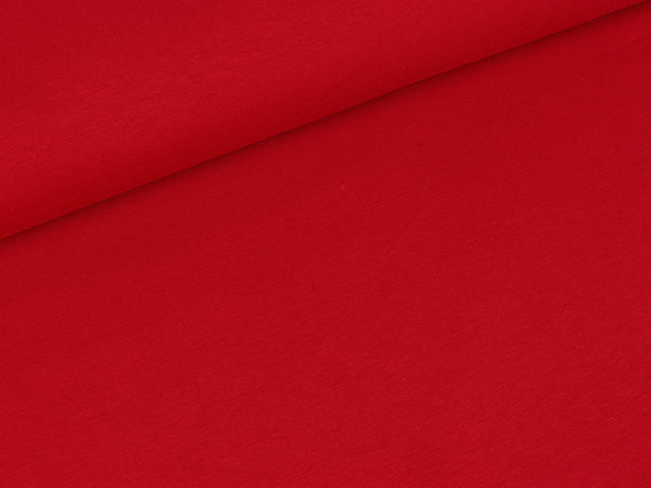 Baumwolljersey Vanessa burgundy uni