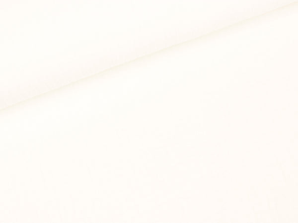 Baumwoll Musselin Double Gauze reinweiß uni