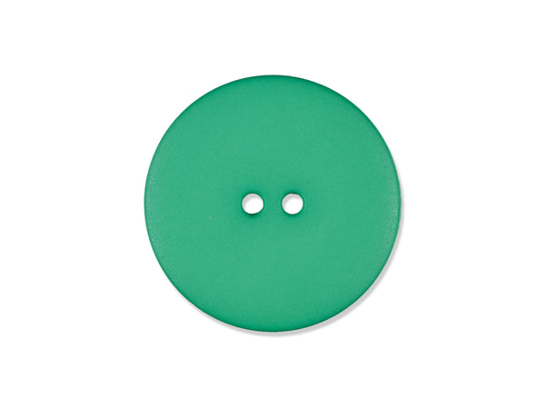 Knopf 2-Loch grün matt