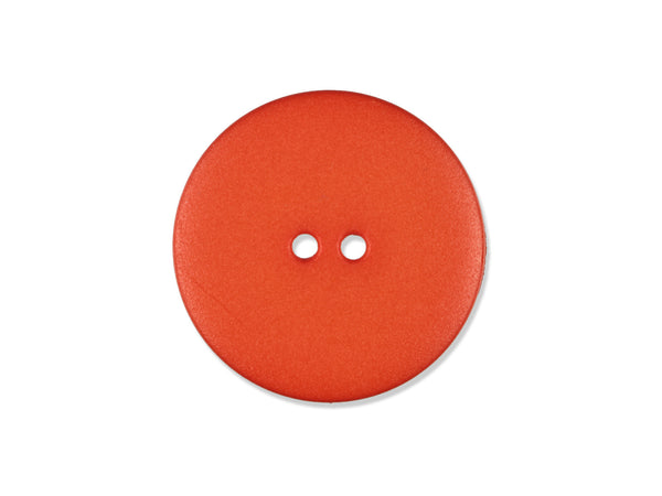 Knopf 2-Loch orange matt