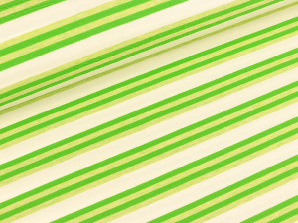 Hamburger Liebe Melange Ringeljersey Stripemania One lattuga-chlorofilla-weiß