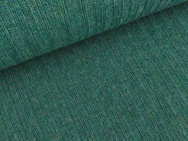 Rippstrickstoff Victoria petrol