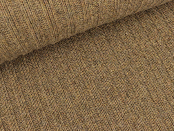 Rippstrickstoff Victoria ocker