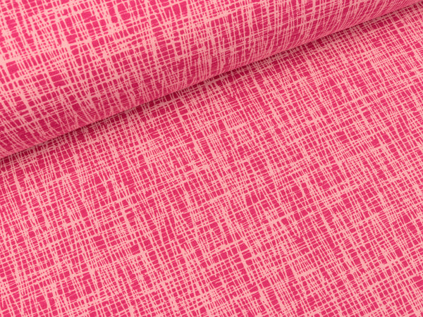 Baumwollsweat Raik Criss-Cross rosa