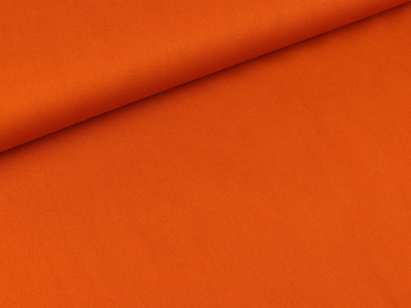 Baumwollstoff Heide terracotta uni