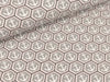 Baumwolljersey Anker im Hexagon grau-weiß by SAM