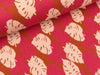 Monstera Knit terracotta-pink-natur by Cherry Picking