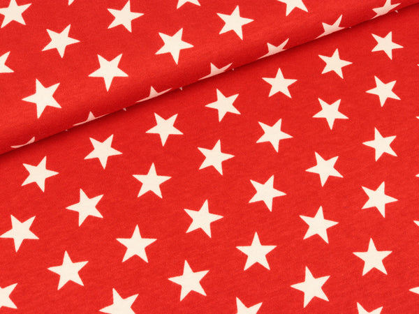 Interlock Rollin Stars weiß auf Rot