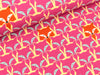 Baumwolljersey Vicente Füchse pink