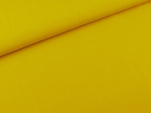 Viskosestoff helles senfgelb uni