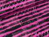 Baumwolljersey Malin Streifen schwarz-erika-rosa