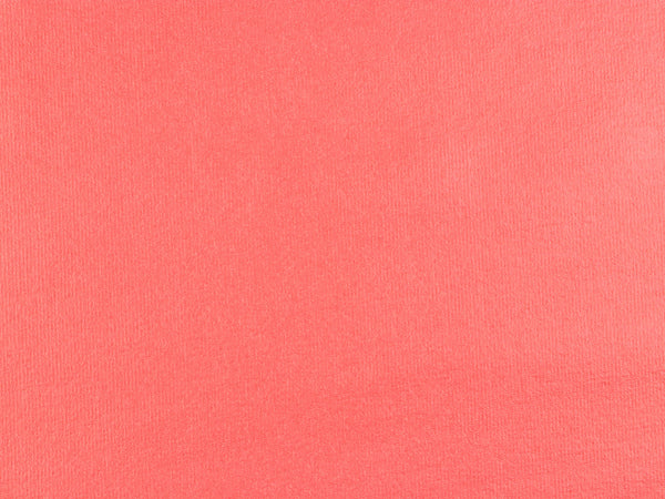 Beschichteter Jersey Regina koralle uni