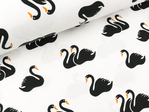 Hamburger Liebe Baumwolljersey Mono Ballet weiß