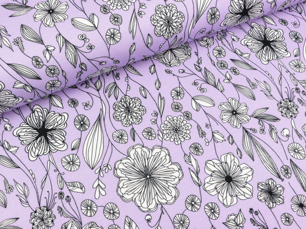 French Terry Mademoiselle Margol distel by Lila-Lotta