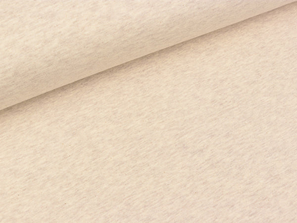 Leichter Sweat Maike natur meliert uni