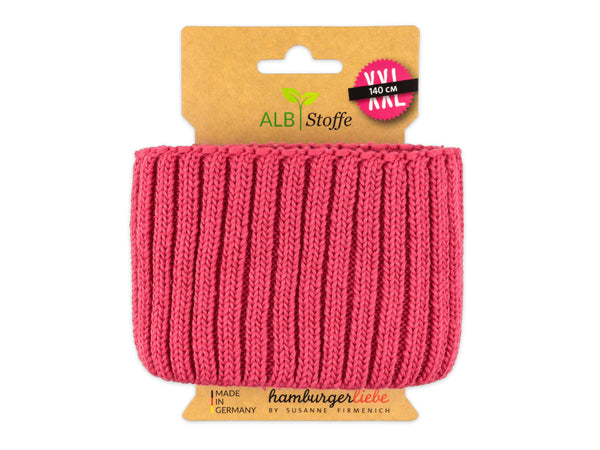 Cuff Me Cozy Check Point Bündchen azalea